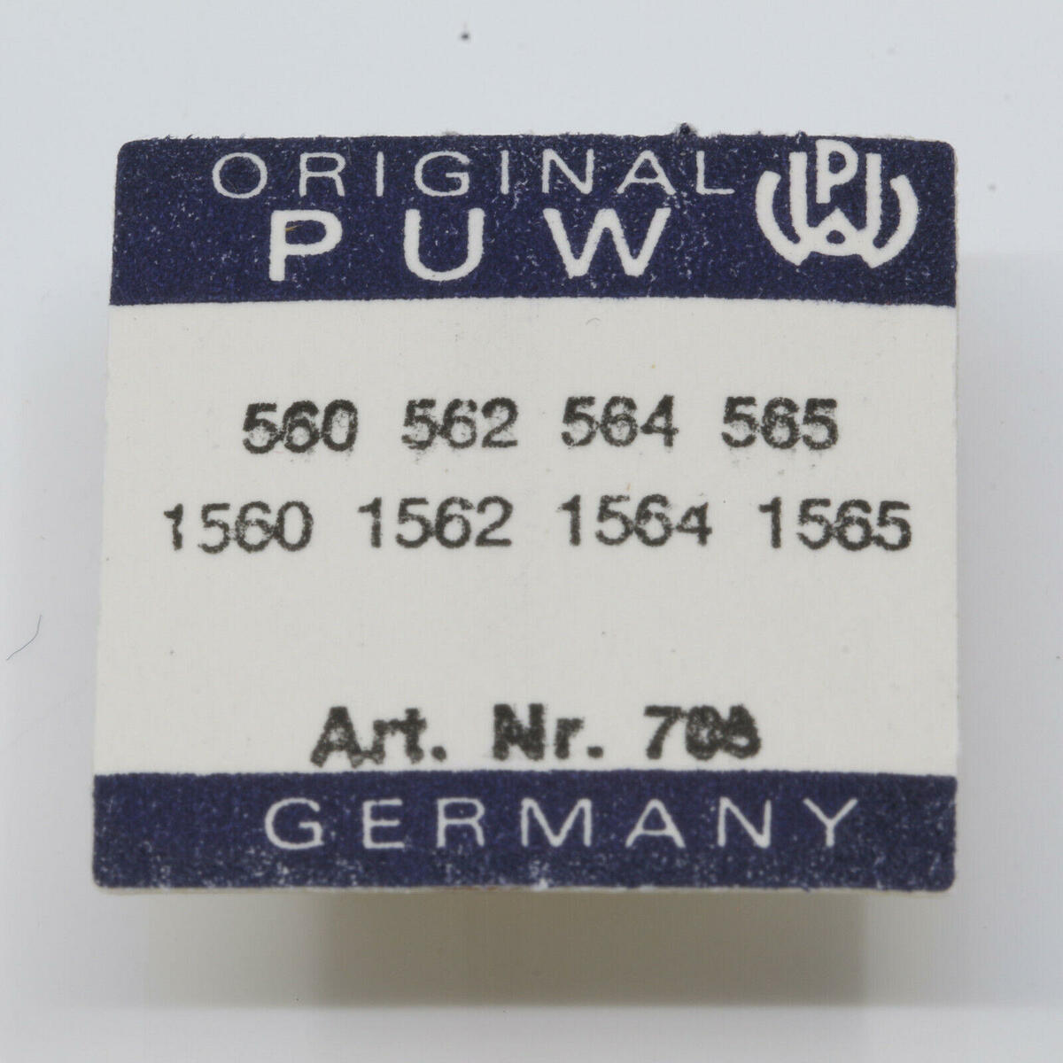 PUW 560, PART 705, Escape Wheel, Ankerrad PUW 362, 564, 1560, 1562, 1564, 1565