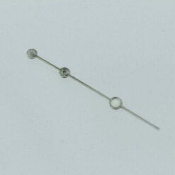 Sekundenzeiger / second hand ETA 2824-2 C1 X1 Super luminova Ø0,25 SILBER 12,5mm