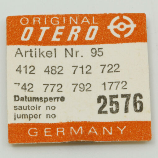 OTERO 412 PART 2576 DATUMSPERRE, Date jumper, OTERO 482 712 722 742 772 792 1772 – Bild 3