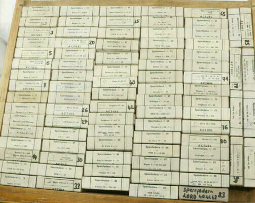 Sperrfedern  2 Stück PART434 clicking spring DUROWE PUW ETA OTERO Junghans AS #2