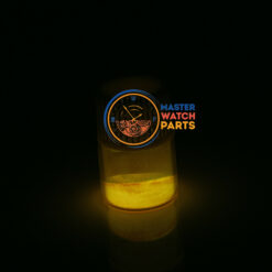 Swiss SuperLuminova Dark Orange Luminous powder Leuchtpigment Leuchtpaste hands