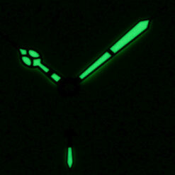Alternative view of Watch hands ETA 6497 6498 12,5/17/5mm for Pilot Watches, Superluminova, IP black