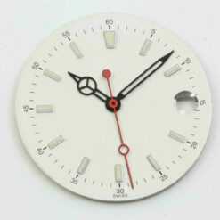 Dial for Eta 2892-2, ETA 2892A2 Outerdiameter 27.85mm ; White Cadran Esfera NEW