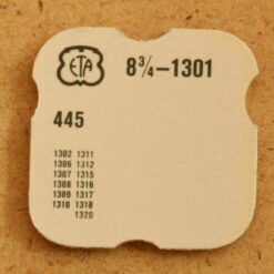 ETA 1301 Part 445 STELLHEBELFEDER, Setting lever spring, Ressort de tirette 1320