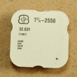 ETA 2550  PART 1481 REDUKTIONSRAD, Mobile de reduction ETA 2551, ETA 2580 NOS