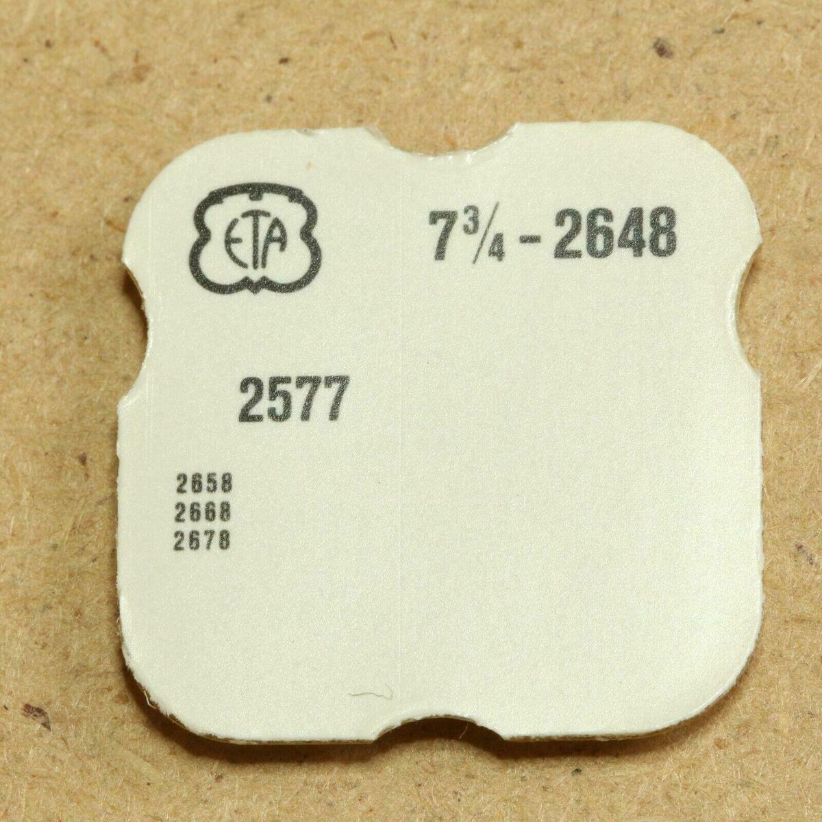 ETA 2648 PART 2577 TAGESSPERRE, day jumper, ETA 2658, ETA 2668, 2678 NOS