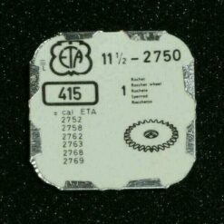 ETA 2750 - 2769, Part 415, Sperrad, Ratchet Whell, Rochet, Ref. 31.020 NOS