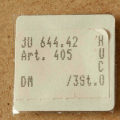JUNGHANS 644.42 Part 405 Winding stem, Aufzugswelle NOS