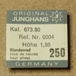 JUNGHANS 673.80 PART 250, hour wheel, Stundenrad, roue des heures h.195 - NOS -