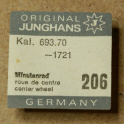 JUNGHANS 693.70 PART 206, Minutenrad, center wheel, rou de center -NOS-