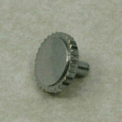 Langhals Krone Aufzugskrone ohne Dichtung verchromt 4.5 bis 6 mm watch crown
