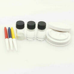 Luminous KIT Powder + Varnish + Thinner Green Glows for watch hands& watch dials