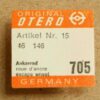 OTERO 46 PART 705, Ankerrad, escape wheel OTERO 146, OTTO / EPPLE - NOS -