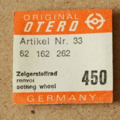 Otero 62 Part 450 Zeigerstellrad, Setting Wheel OTERO 162, 262, 362 OTTO / EPPLE