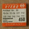 Otero 70 Part 450 Zeigerstellrad, Setting Wheel 70-74 77-79 177 712 722 740 742