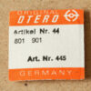 OTERO 801 PART 445 Setting Lever Spring, Winkelhebelfeder OTERO 901 OTTO EPPLE
