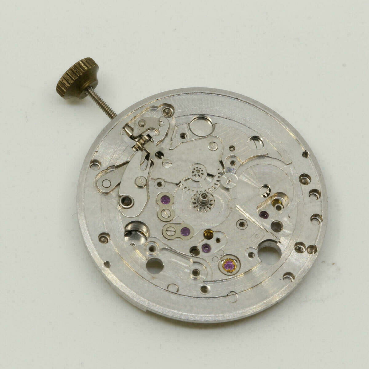 PUW 1261 incomplete Watch MOVEMENT NOS, - for repair or for parts