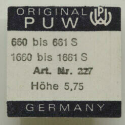PUW 660 PART 227, Zentrumssekundenrad, sweep second wheel, PUW 661S 1660 1661S