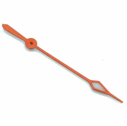 second hand for ETA 2824-2 BGW9 Grade A Super luminova Ø 0,25 ORANGE 14mm -NEW-