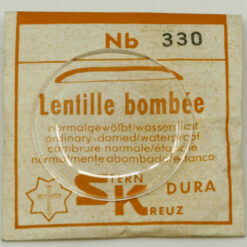 Sternkreuz Uhrenglas Nb Lentille bombee normalgewölbt Armbanduhr 219 - 340