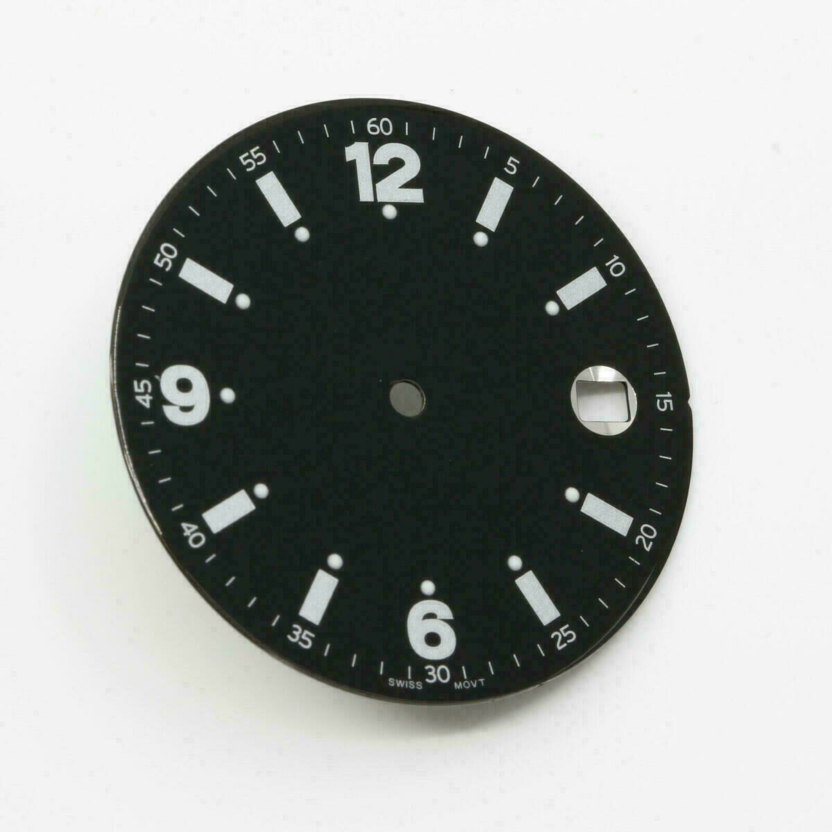 Zifferblatt für Eta 2892-2/ 2892A2; Ø 29.50mm; DIAL Cadran Esfera SCHWARZ SW03
