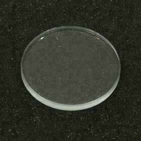 10x  Uhrenglas Uhrengläser Ersatzglas flach klar mineral 30 bis 40 mm Glas 3mm
