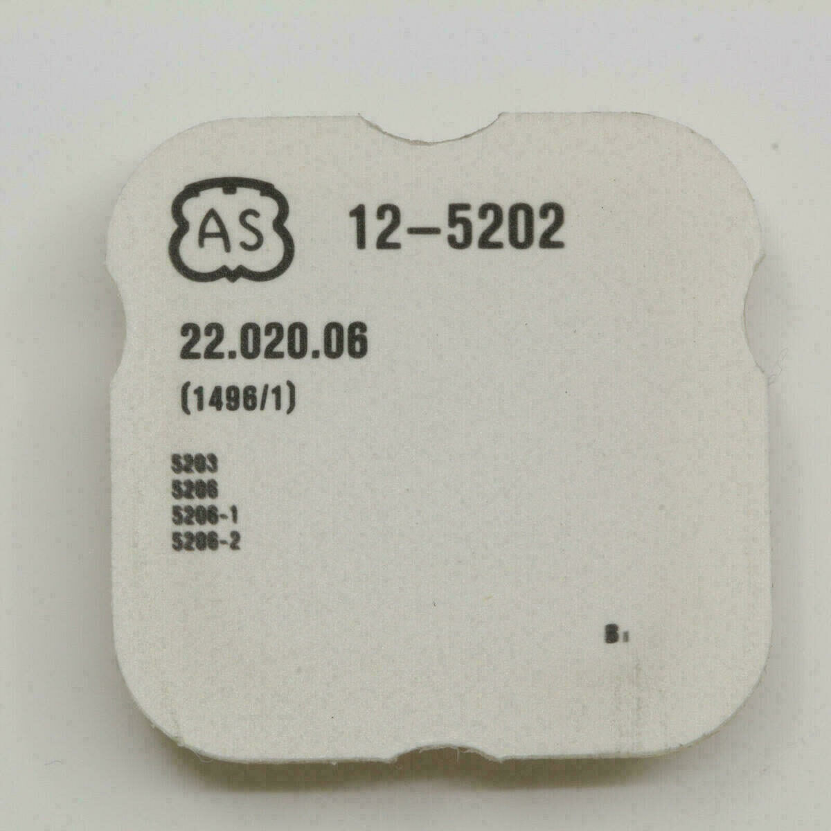 AS 5202 PART 1496 /1 Achse für Schwingmasse oscillating weight axle AS 5203 5206