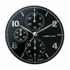DIAL AND HANDS SET for Movement ETA Valjoux 7750 Chronograph, 3 COLOUR 34.8 mm