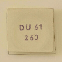 DUROWE 61, Part 260 Wechselrad, Minute Wheel, Rueda de minuterìa DUROWE 69, 89