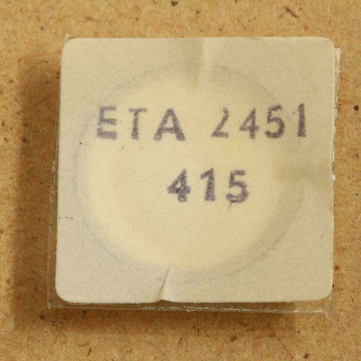 ETA 2450 Part 415 SPERRAD, Ratchet Whell, Rochet, ETA 2452, 2453, 2454 2472 2474