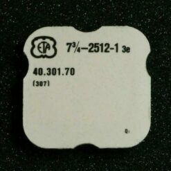 ETA 2512-1 Part 307, Rücker, regulator ref. 40.301.70 NOS