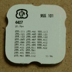 ETA 955.101 PART 4407 Earth connect Ref. 20.764 ETA 255.561 ETA 555.422 - NOS -