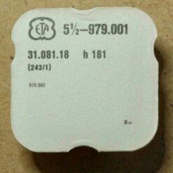 ETA 979.001 PART 243 /1 Free Canon Pinion Ref. 31.081.18 - 979.002 h 181 - NOS -