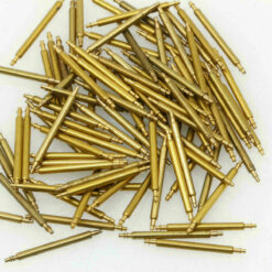 Federstege Uhrenstifte Bandsteg Federsteg spring bars 20mm Farbe:Gold #1