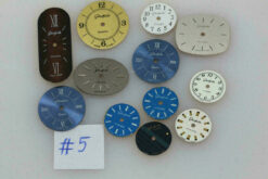 Glashütte Zifferblätter / GUB Ziffernblätter 12x Stück DIALS CADRAN ESFERA NOS