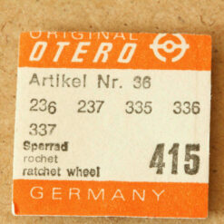 OTERO 236 PART 415 Sperrad, Ratchet Whell, OTERO 237 335 336 337 OTTO / EPPLE