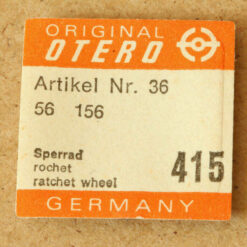 OTERO 56 PART 415 Sperrad, Ratchet Whell, Rochet OTERO 156,  EPPLE, OTTO