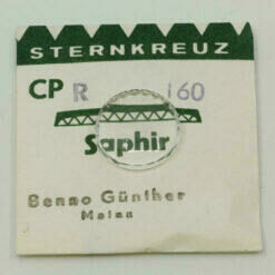 Uhrenglas Sternkreuz CPR Safir Imitation für Armbanduhren - gewölbt - 120 - 160