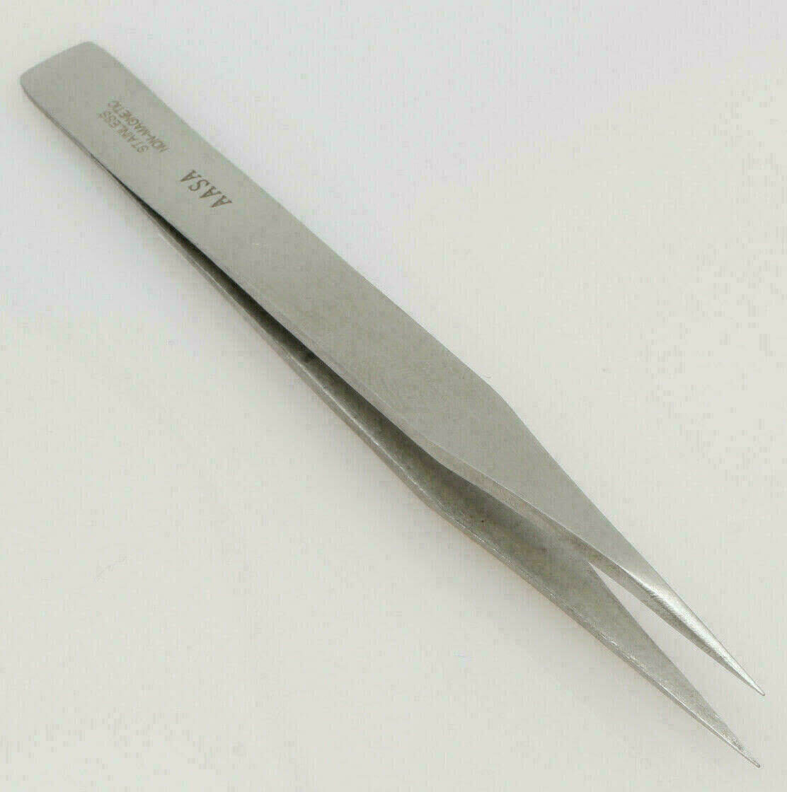 Uhrmacher Pinzette Edelstahl Antimagnetisch Steel Tweezer Form AASA
