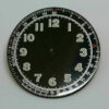 Zifferblatt - Dial for Quartz Movements 31,20mm Cadran Esfera  Schwarz