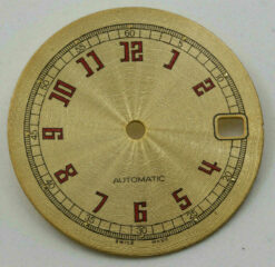 Zifferblatt für Eta 2824-2; WATCH DIAL Cadran Esfera Ziffernblatt Ø 27.50mm #102