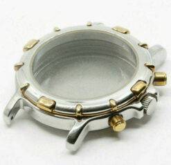 Cronograph WATCH CASE for ETA 251.262 S.STEEL 3 ATM LORENZ 38mm NOS