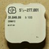 ETA 277.001 PART 250 Hour Wheel Ref. 31.046.06 AS 577.301 H.100 - NOS -