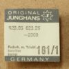 JUNGHANS 623.05, PART 181 /1 Federhaus mit Triebf., barrel, barillet 623.25 NOS
