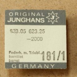 JUNGHANS 623.05, PART 181 /1 Federhaus mit Triebf., barrel, barillet 623.25 NOS