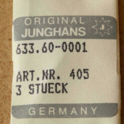 JUNGHANS 633.60 Part 405 Winding stem, Aufzugswelle - NOS -