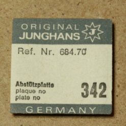 JUNGHANS 684.70 PART 342 Abstützplatte, bearing plate placca d`appoggio 84S3
