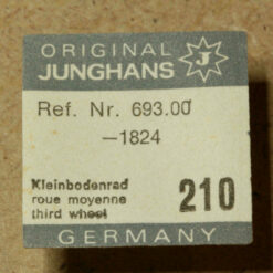 JUNGHANS 693.00 PART 210, Kleinbodenrad, third wheel and pinion, roue moyenne