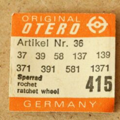 OTERO 37 PART 415 Sperrad, Ratchet Whell, Rochet
