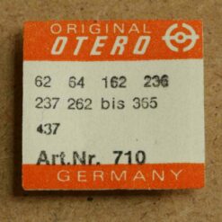 OTERO 62 PART 710, Anker, pallet fork, 64, 162, 236, 237, 262 bis 365, 437 EPPLE